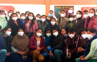 Jóvenes reunidos en un encuentro interdepartamental plantean propuestas para el ejercicio de sus derechos 