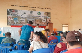 Organizaciones indígenas regionales del Beni plantean su plataforma de demandas en el marco de su agenda orgánica.