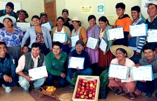 Productores del municipio de Pojo, logran certificar su producción con el sello SPG.