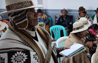 Jach'a Karangas emite pronunciamiento en defensa del medio ambiente, el agua y la madre tierra .