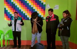 San Andrés de Machaca posesionó al primer Concejo Municipal de Alimentación y Nutrición (COMAN)
