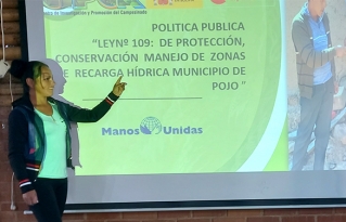 Jóvenes de la región valles demandan la gestión sostenible de los bienes comunes
