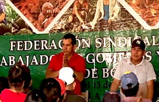 Se presenta la Escuela de Formación Sindical en Riberalta 