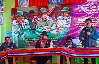 Mandato del Foro Municipal de San Andrés de Machaca: “Apoyar iniciativas productivas locales”