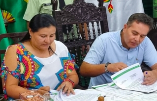 Se firma convenio de cooperación interinstitucional entre Gobernación del Beni y CIPCA