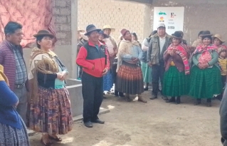 Recorrido y visita a innovaciones productivas en el municipio de Calamarca