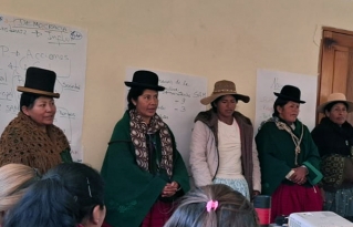 Mujeres de San Andrés de Machaca organizan Red de Promotoras Comunitarias
