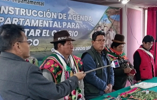Agenda del Departamento de Oruro para hacer frente a los efectos del cambio climático