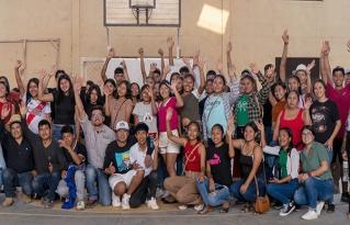 Equipos técnicos juveniles de la provincia Guarayos unidos frente al cambio climático
