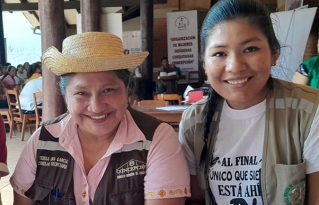Mujeres indígenas Chiquitanas avanzan en la construcción en el fortalecimiento de su vocería pública 