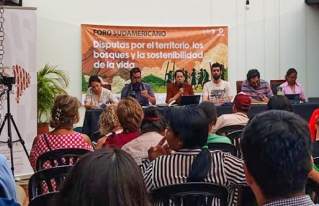 CIPCA Norte Amazónico participa en el Foro Sudamericano sobre disputas territoriales y sostenibilidad de la vida