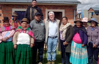 FIDA visita experiencias de agricultura y ganadería familiar resiliente en el Altiplano