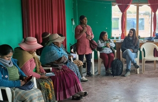 Promotoras comunitarias fortalecen la prevención de la violencia en San Pedro de Totora