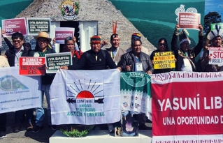 Lideresas y líderes participan de la Cumbre de países amazónicos en Bogotá Colombia