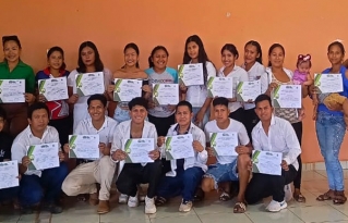 Nueva generación de líderes campesinos e indígenas se gradúa en el Norte Amazónico