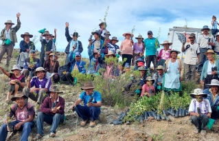 Anzaldo: Comunidades de la Cuenca Alta y Baja protegen sus zonas de recarga hídrica