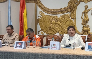 Candidatos a la Gobernación de Cochabamba debaten propuestas sobre agua, sistemas alimentarios y crisis climática