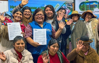 Mujeres rurales fortalecen su autonomía económica con la implementación de iniciativas productivas en el Altiplano