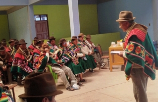 Autoridades originarias de Samancha y Uravi impulsan la construcción participativa del Plan de Gobernanza Ambiental de Corque