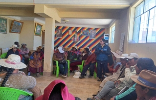 Promotoras comunitarias fortalecen su autoestima y liderazgo para prevenir las violencias en San Pedro de Totora