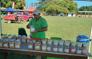 Productores de comunidades de Baures visibilizan su producción, cultura y agrobiodiversidad en la XVI Feria de la Tradición Baureña