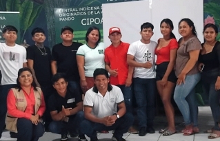 La juventud indígena de Pando fortalece sus capacidades en comunicación digital e Inteligencia Artificial 
