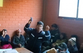 Sistema de riego de Lokostal en pojo conforma su organismo de gestión de cuencas