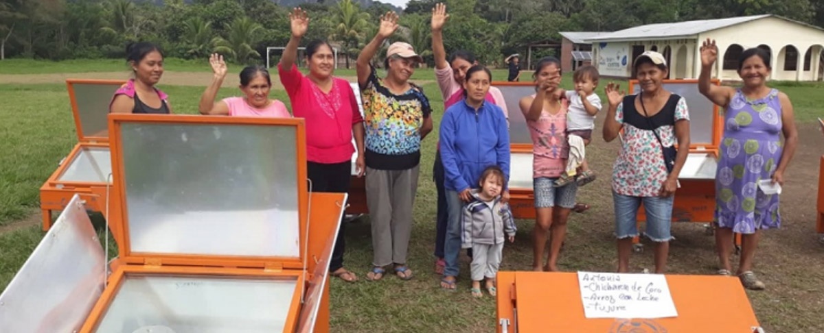 Cocinas solares en la Amazonía ahorran 500 toneladas de dióxido de carbono al año