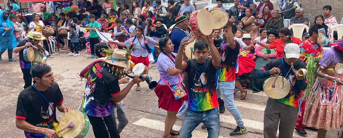 Hombres de carnaval