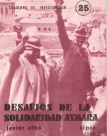 Desafíos de la solidaridad aymara. Cuadernos de Investigación, Nº 25