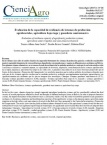 Evaluación de la capacidad de resiliencia de sistemas de producción agroforestales, agricultura bajo riego y ganadería semi intensiva